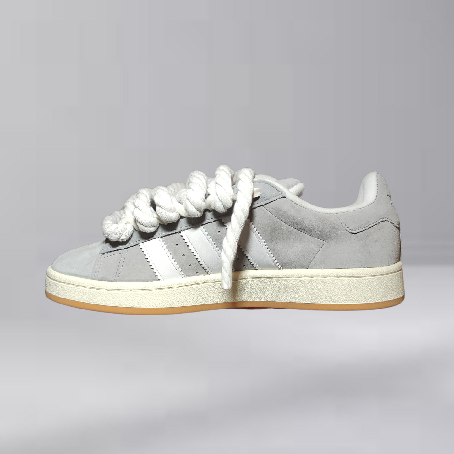 Adidas Campus Szare | Rope Laces